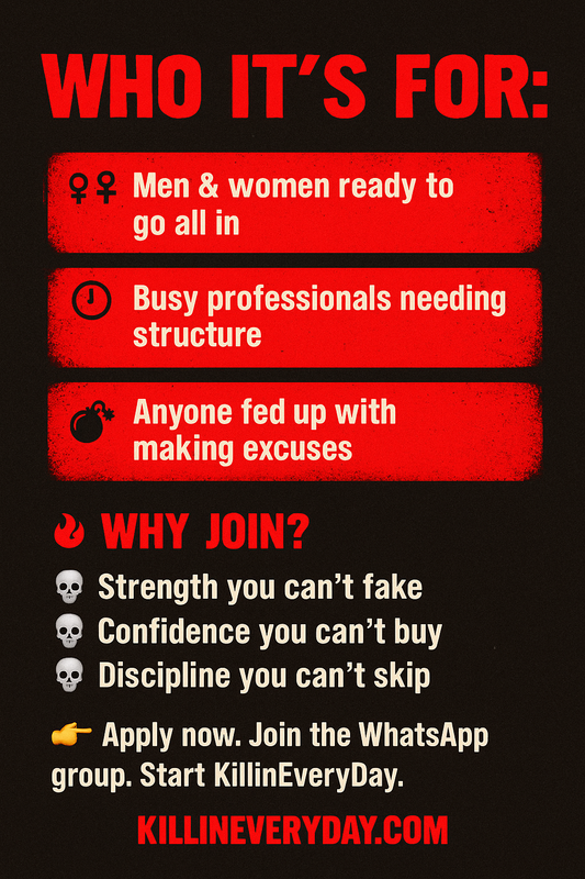 KILLINEVERYDAY PROGRAM